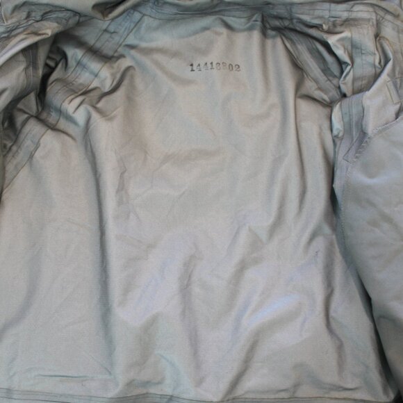 Air Force Tiger Stripe Parka All Purpose Environmental Camoflage Apecs Sz Large - Picture 16 of 16